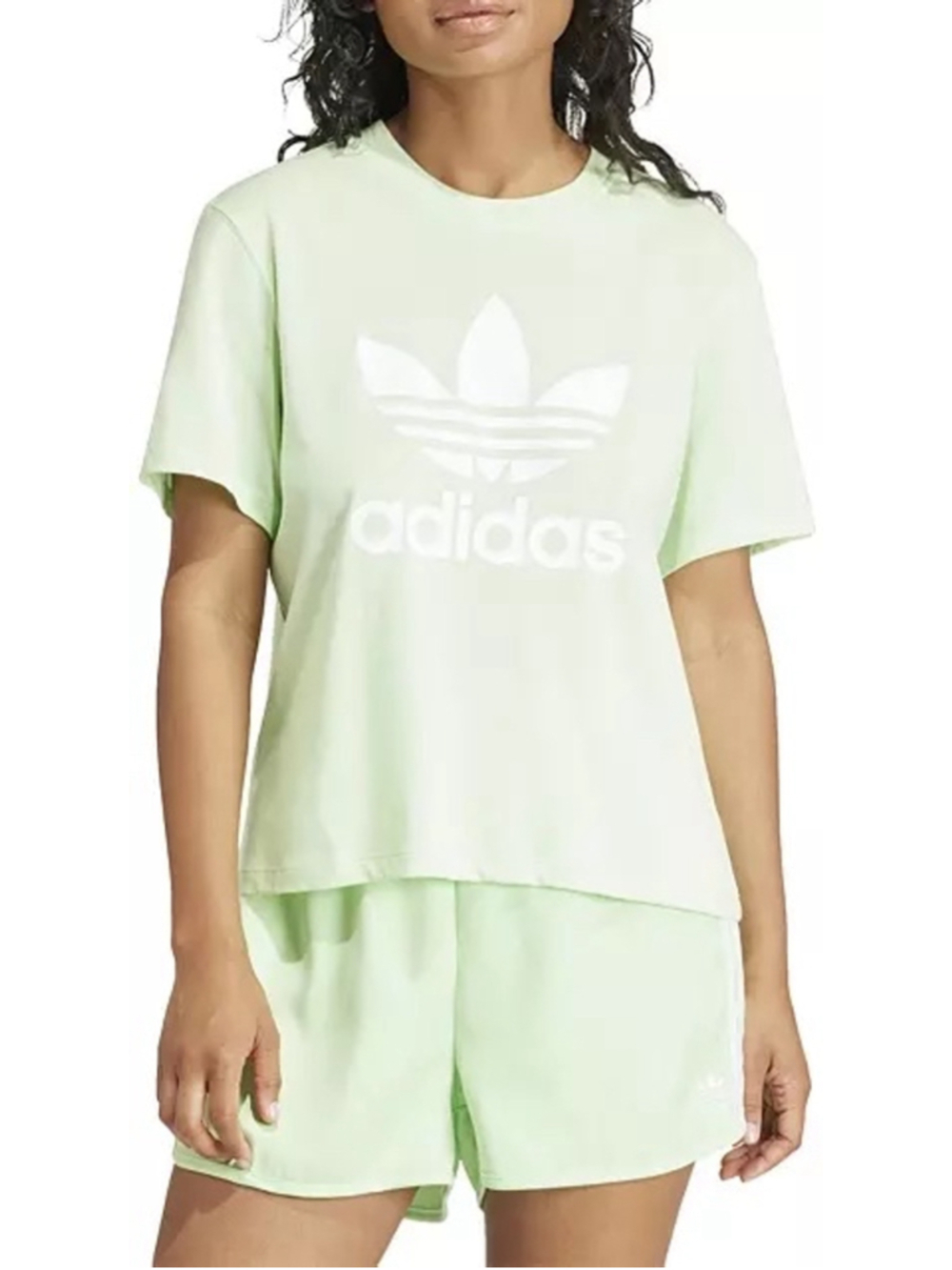 Women's Adidas Green T-Shirt Size S